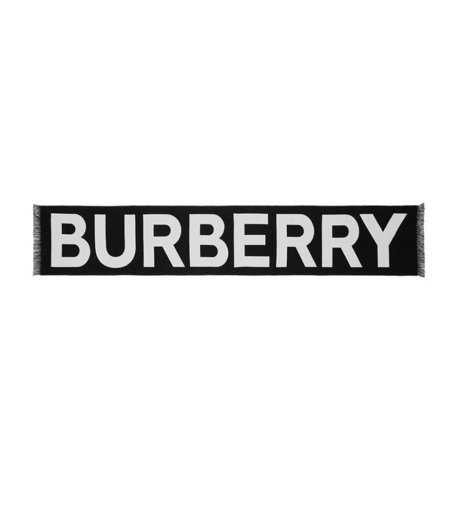 商品Burberry|Wool Logo Scarf,价格¥2619,第7张图片详细描述