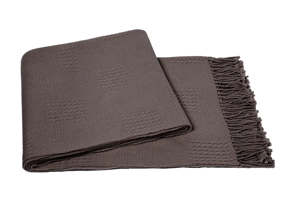 商品a & R Cashmere|Multi-Weave Cashmere Blend Throw,价格¥1421,第2张图片详细描述