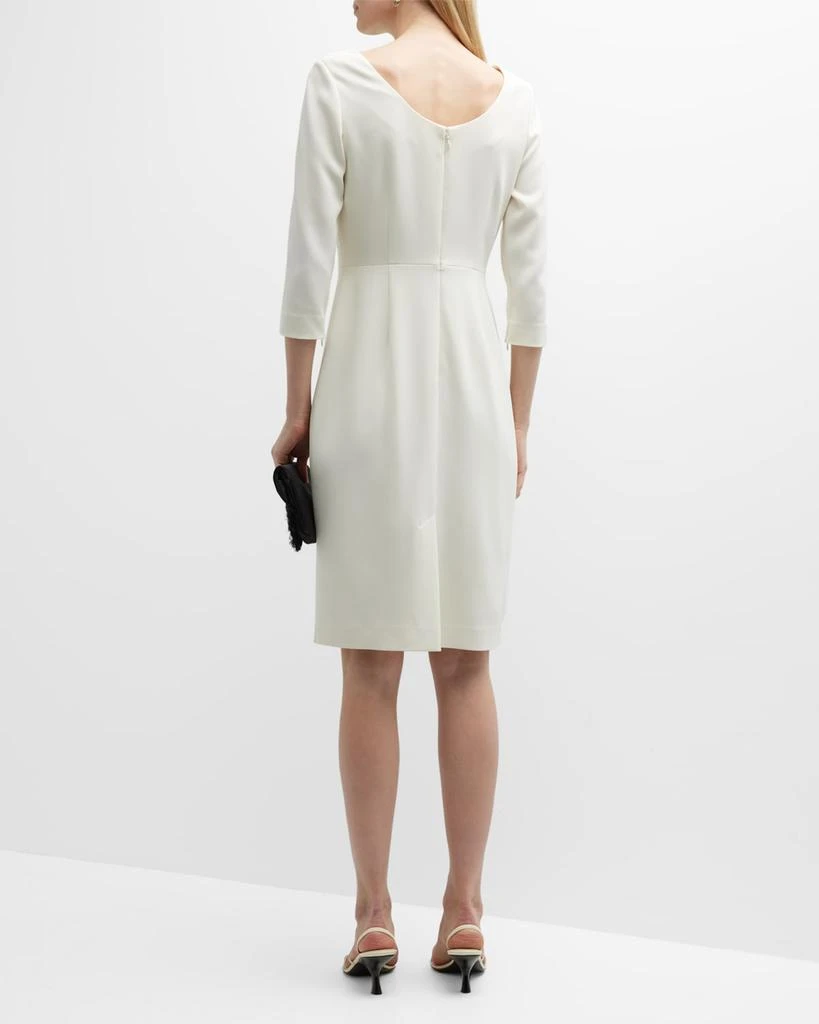 商品Theory|Varetta Admiral Crepe Sheath Dress,价格¥1281,第4张图片详细描述