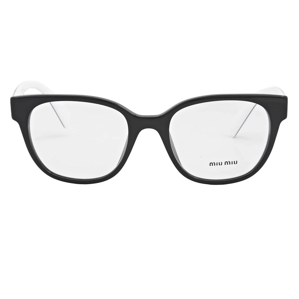 商品Miu Miu|Miu Miu Demo Square Ladies Eyeglasses MU 02VV 10G1O1 52,价格¥968,第1张图片