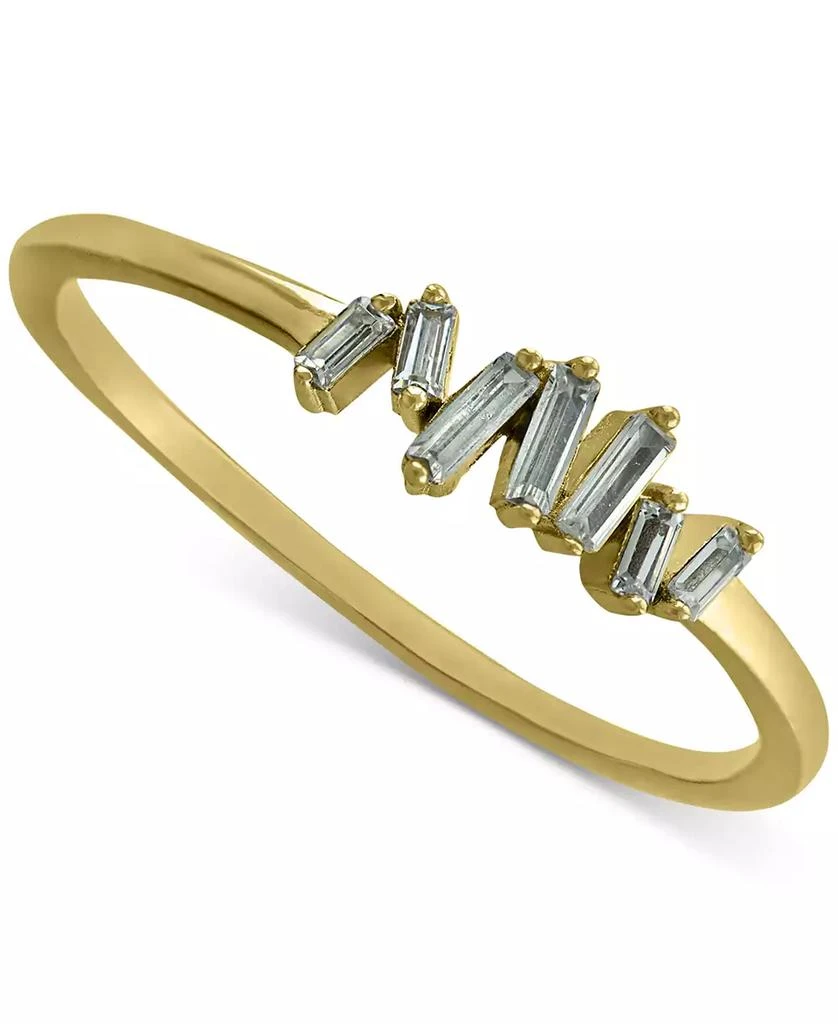 商品Giani Bernini|Cubic Zirconia Baguette Cluster Ring, Created for Macy's,价格¥131,第3张图片详细描述