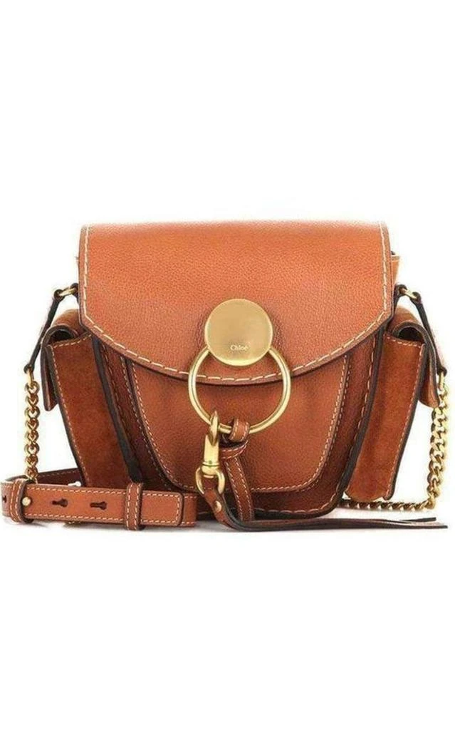 商品Chloé|Jodie Mini Leather Bag Caramel,价格¥14261,第1张图片