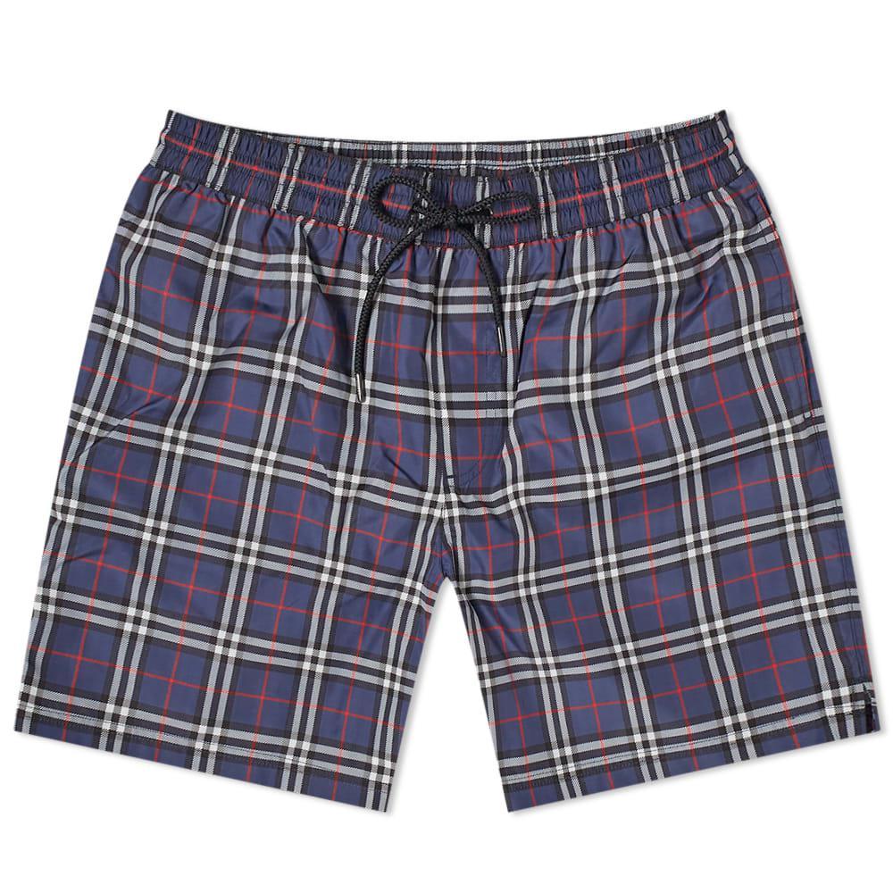 商品Burberry|Burberry Guildes Classic Check Swim Short,价格¥2611,第1张图片