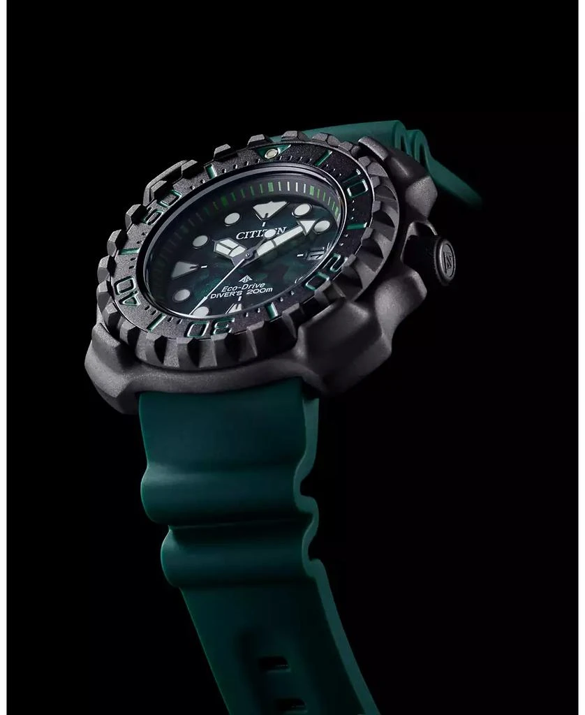 商品Citizen|Eco-Drive Men's Promaster Dive Green Strap Watch, 47mm,价格¥2401,第5张图片详细描述