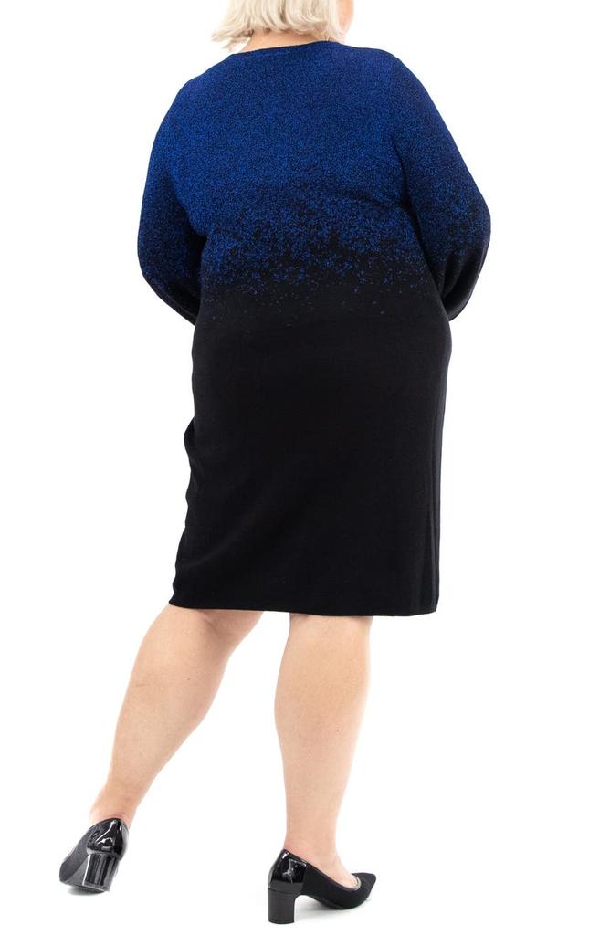 Ombré Knit Sweater Dress商品第2张图片规格展示