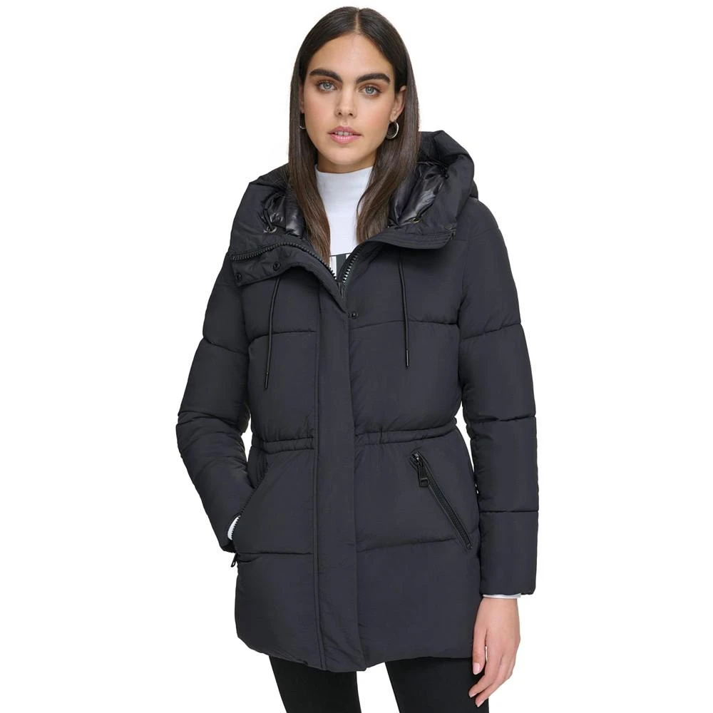 商品Calvin Klein|Women's Hooded Anorak Puffer Coat,价格¥774,第1张图片