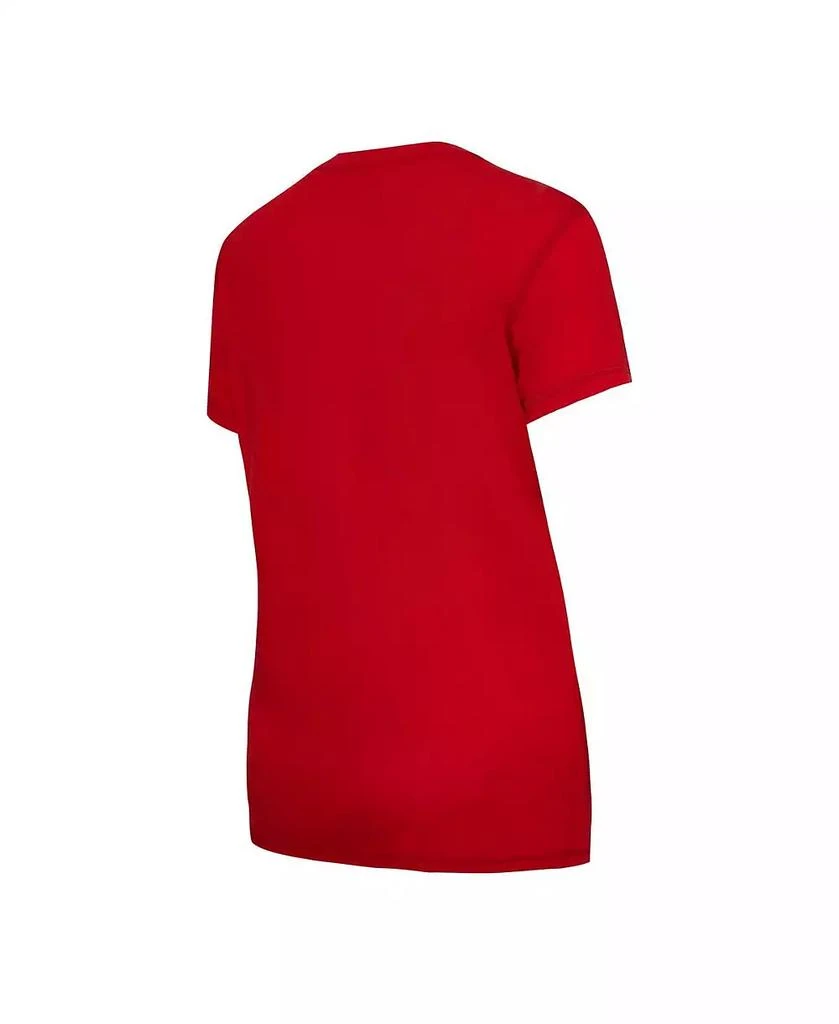 商品Concepts Sport|Women's Red, Navy St. Louis Cardinals Arctic T-shirt and Flannel Pants Sleep Set,价格¥411,第3张图片详细描述