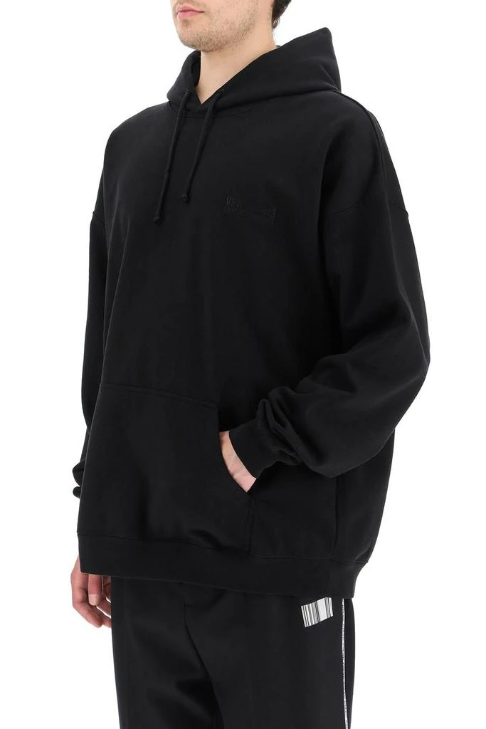 商品Vetements|Vetements Logo Embroidered Hoodie,价格¥3496,第4张图片详细描述