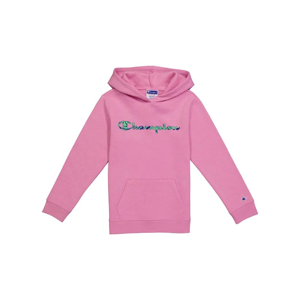 商品CHAMPION|Little Girls Power Blend Fleece Hoodie,价格¥96,第1张图片