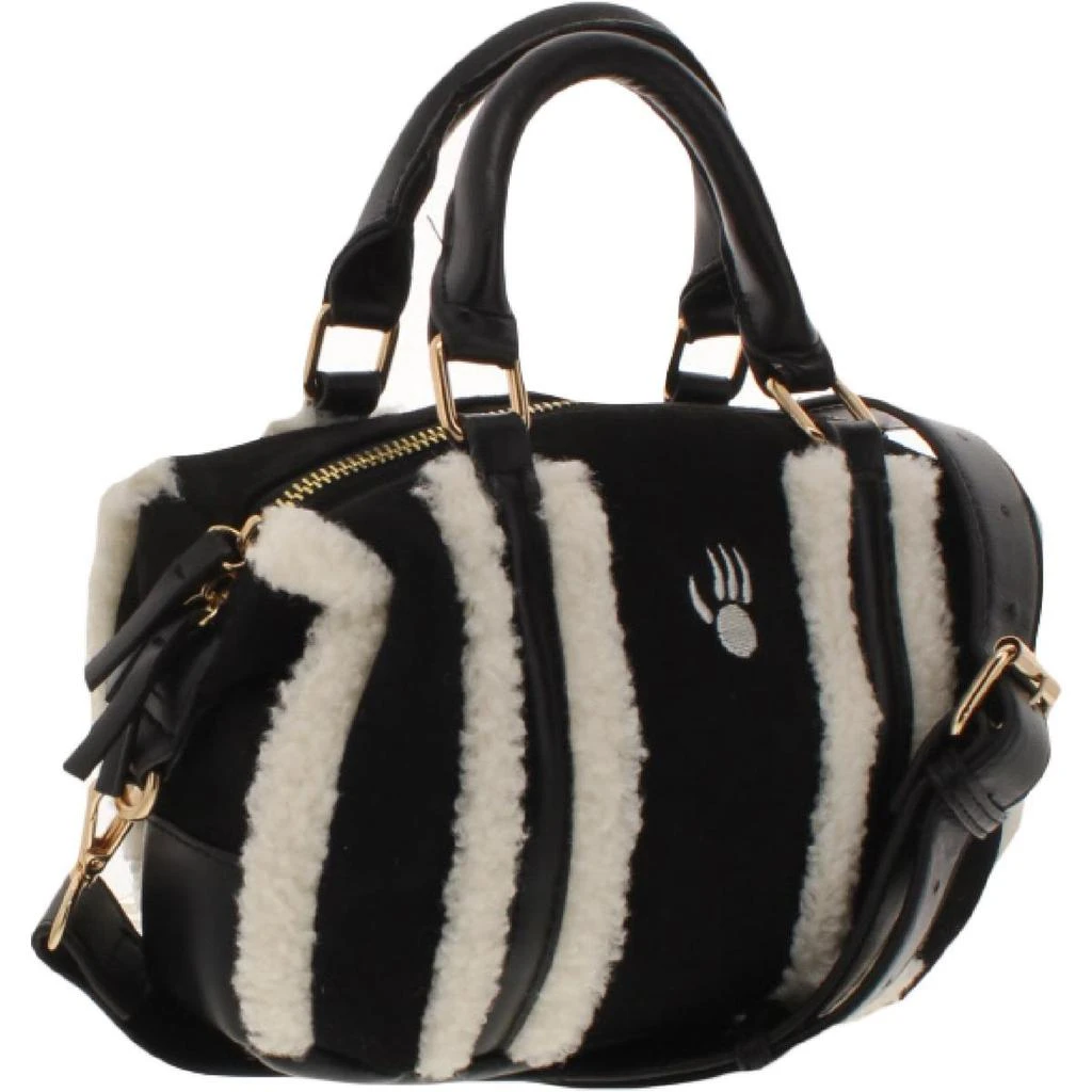 商品Bearpaw|Bearpaw Women's Faux Suede Shearling Trim Adjustable Duffle Bag,价格¥183,第3张图片详细描述