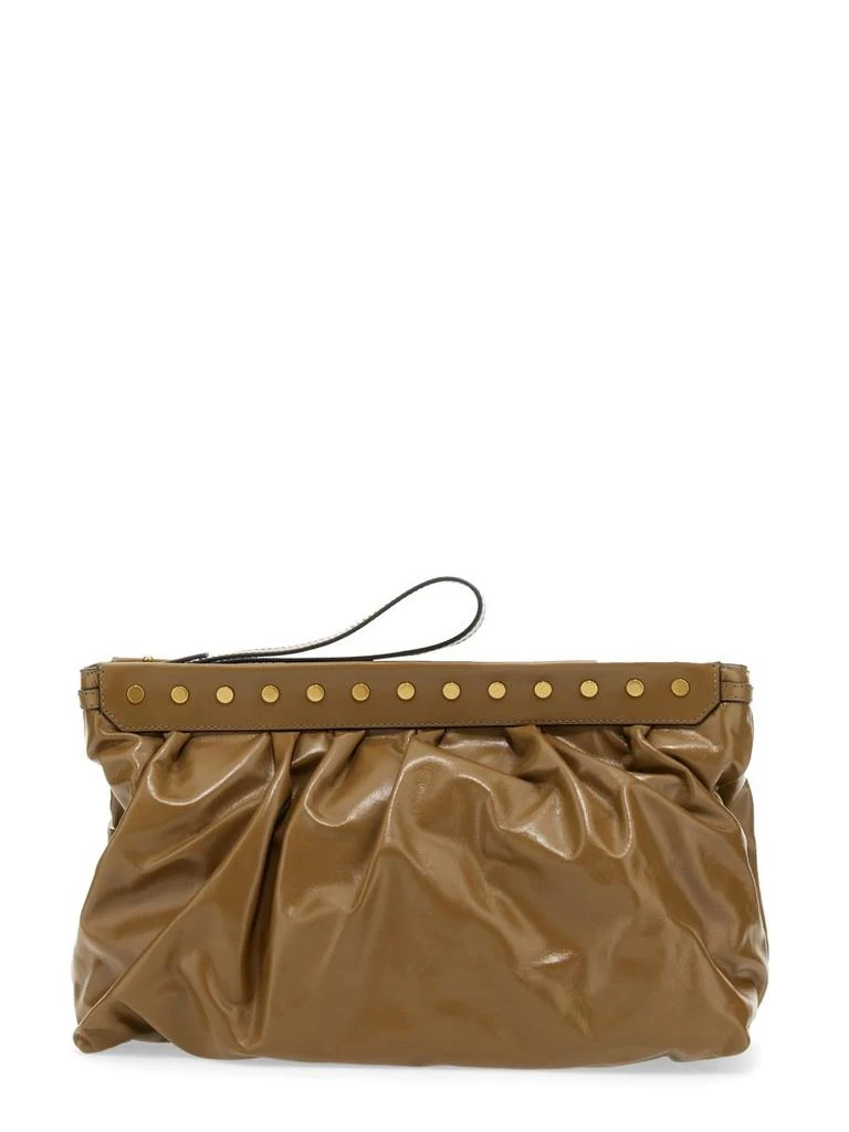 商品Isabel Marant|Isabel Marant Aqua Luz Zipped Clutch Bag,价格¥2665,第3张图片详细描述