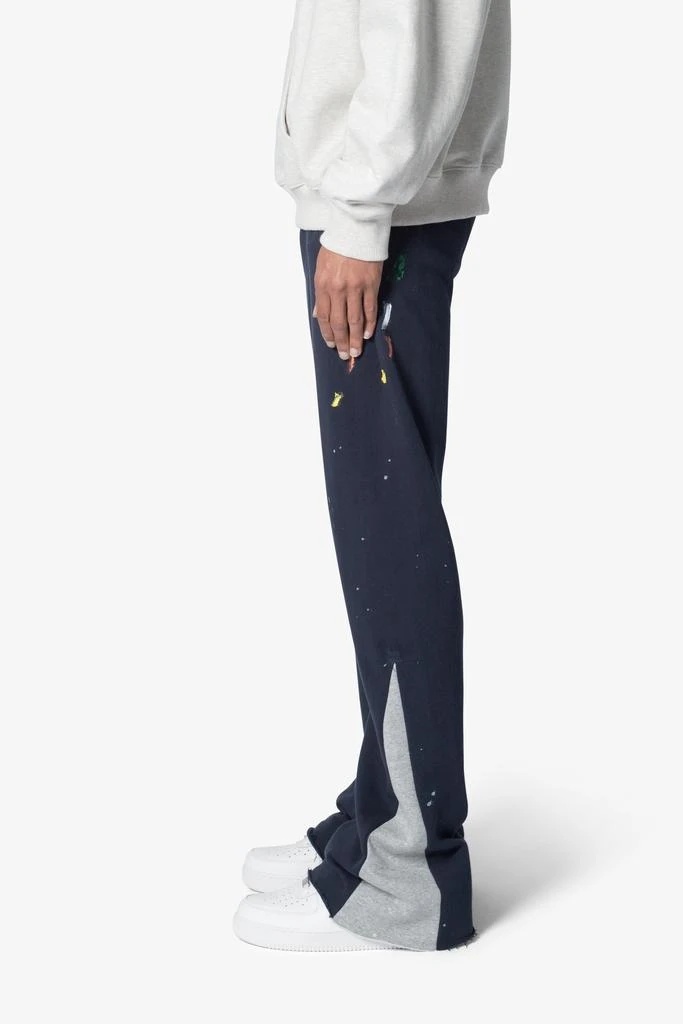 商品MNML|Contrast Bootcut Sweatpants - Navy,价格¥516,第4张图片详细描述