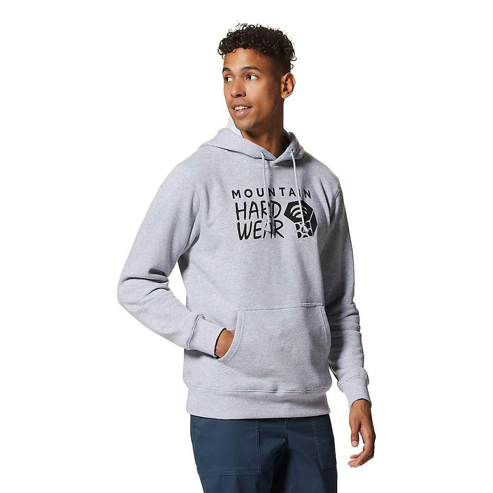 商品Mountain Hardwear|Mountain Hardwear Men's MHW Logo Pullover Hoody,价格¥536,第4张图片详细描述