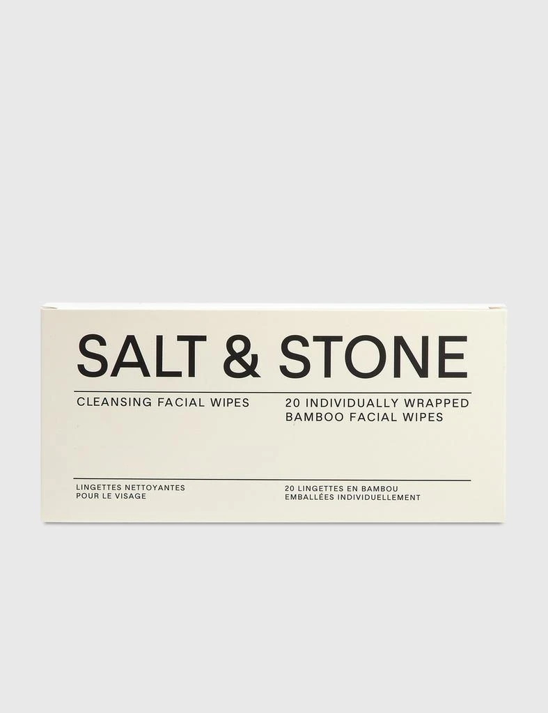 商品SALT & STONE|Cleansing Facial Wipes Pack of 20,价格¥227,第2张图片详细描述