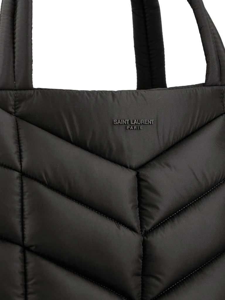 商品Yves Saint Laurent|Saint Laurent Logo Detailed Puffer Tote Bag,价格¥12821,第4张图片详细描述