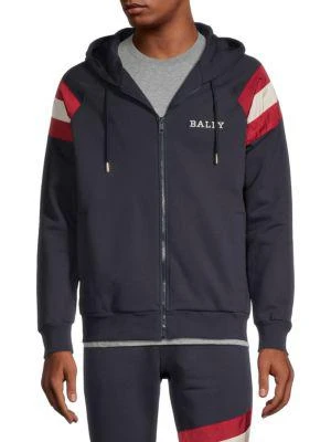 商品Bally|Logo Hooded Jacket,价格¥1200,第1张图片