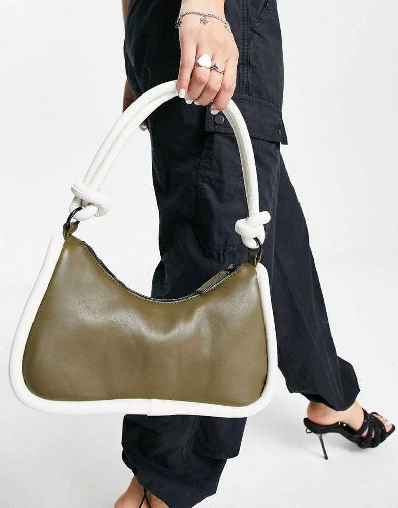 商品Topshop|Topshop scilla contrast bag,价格¥297,第4张图片详细描述