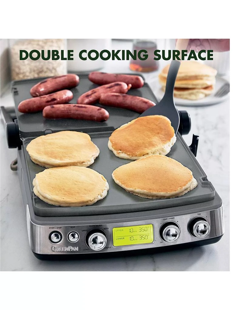 商品Greenpan|Elite Electrics Elite Multi Grill, Griddle, & Waffle Maker,价格¥2263,第5张图片详细描述