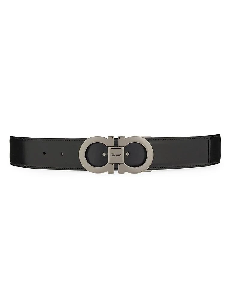 商品Salvatore Ferragamo|Gancini Buckle Adjustable Cut-to-Size Reversible Belt,价格¥4066,第4张图片详细描述