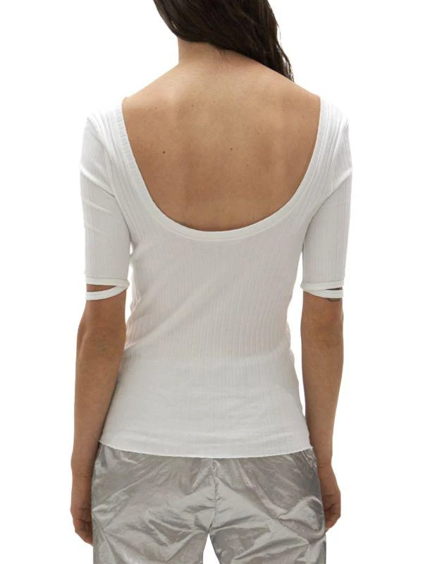 商品Helmut Lang|Ribbed V-Neck Top,价格¥375,第2张图片详细描述