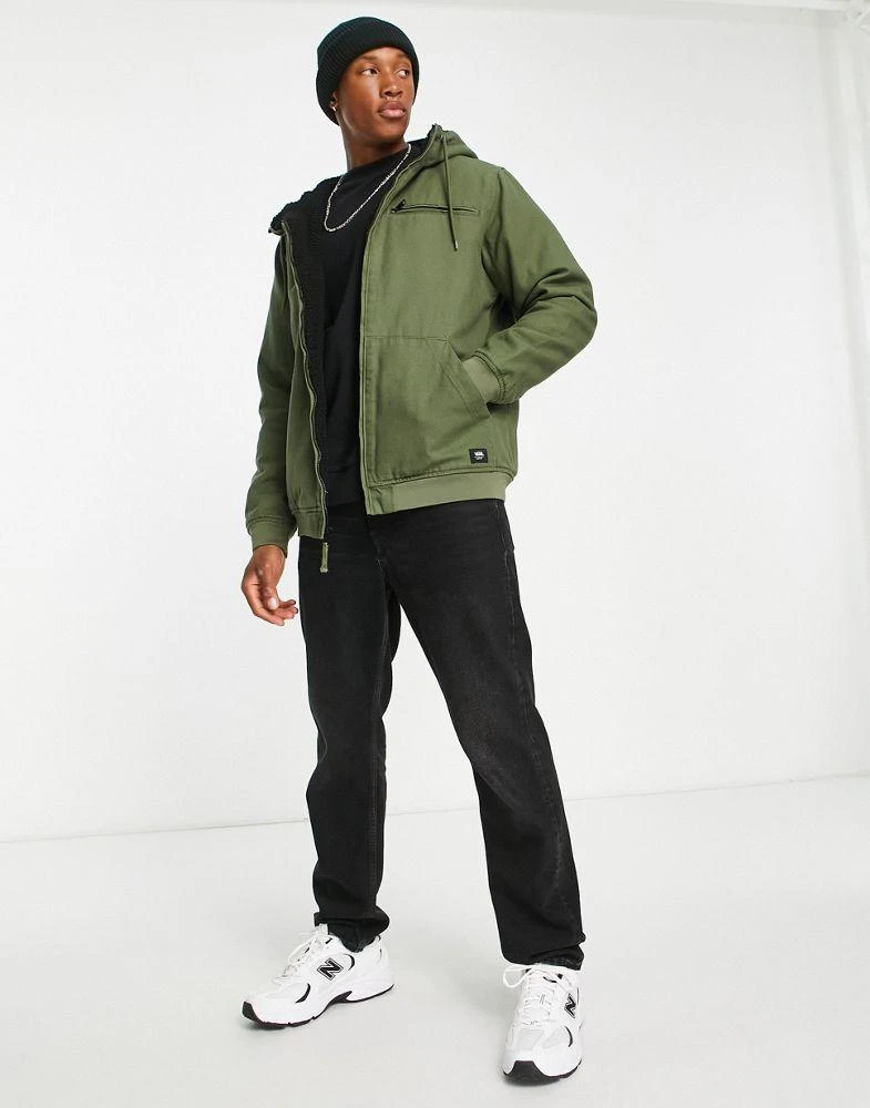 商品Vans|Vans Lakeshore jacket in green,价格¥707,第3张图片详细描述