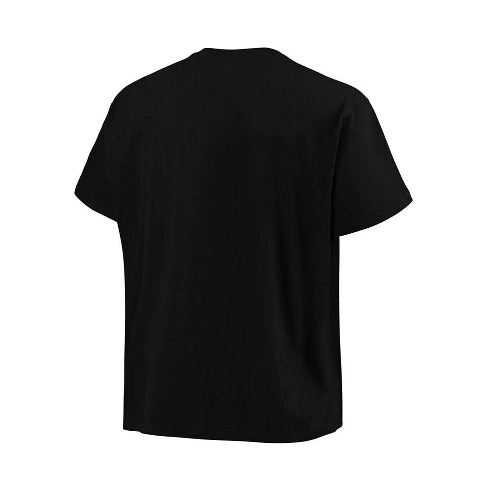 商品CHAMPION|Men's Black Iowa Hawkeyes Big and Tall Arch Over Wordmark T-shirt,价格¥222,第2张图片详细描述