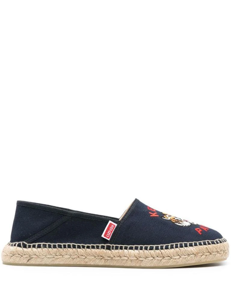 商品Kenzo|Kenzo Lucky Tiger Canvas Espadrilles,价格¥1095,第1张图片