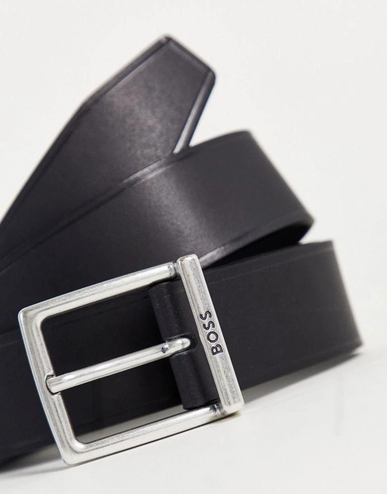 商品Hugo Boss|BOSS Rudy leather belt in black,价格¥631,第4张图片详细描述