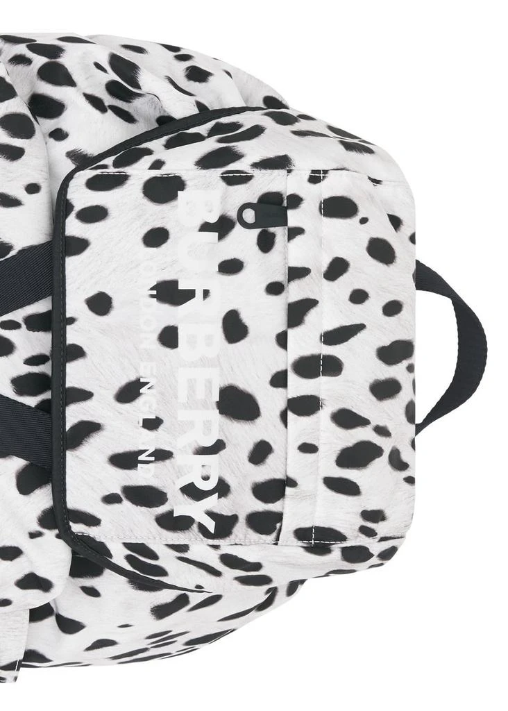 商品Burberry|Logo and dalmatian print nylon backpack,价格¥9883,第2张图片详细描述