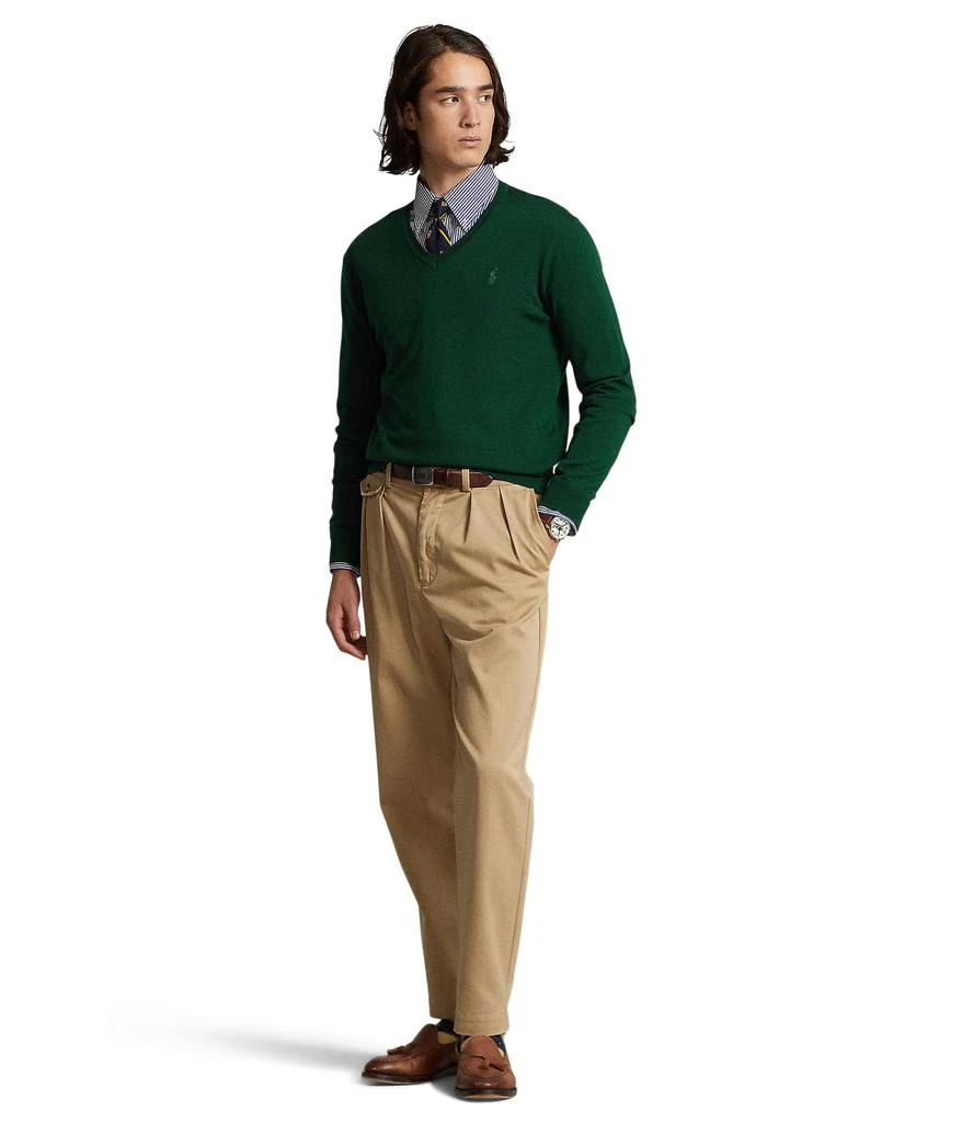 商品Ralph Lauren|Washable Wool V-Neck Sweater,价格¥636,第4张图片详细描述