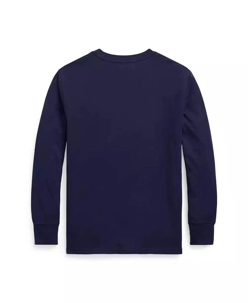 商品Ralph Lauren|Big Boys Big Pony Cotton Jersey T-shirt,价格¥74,第2张图片详细描述