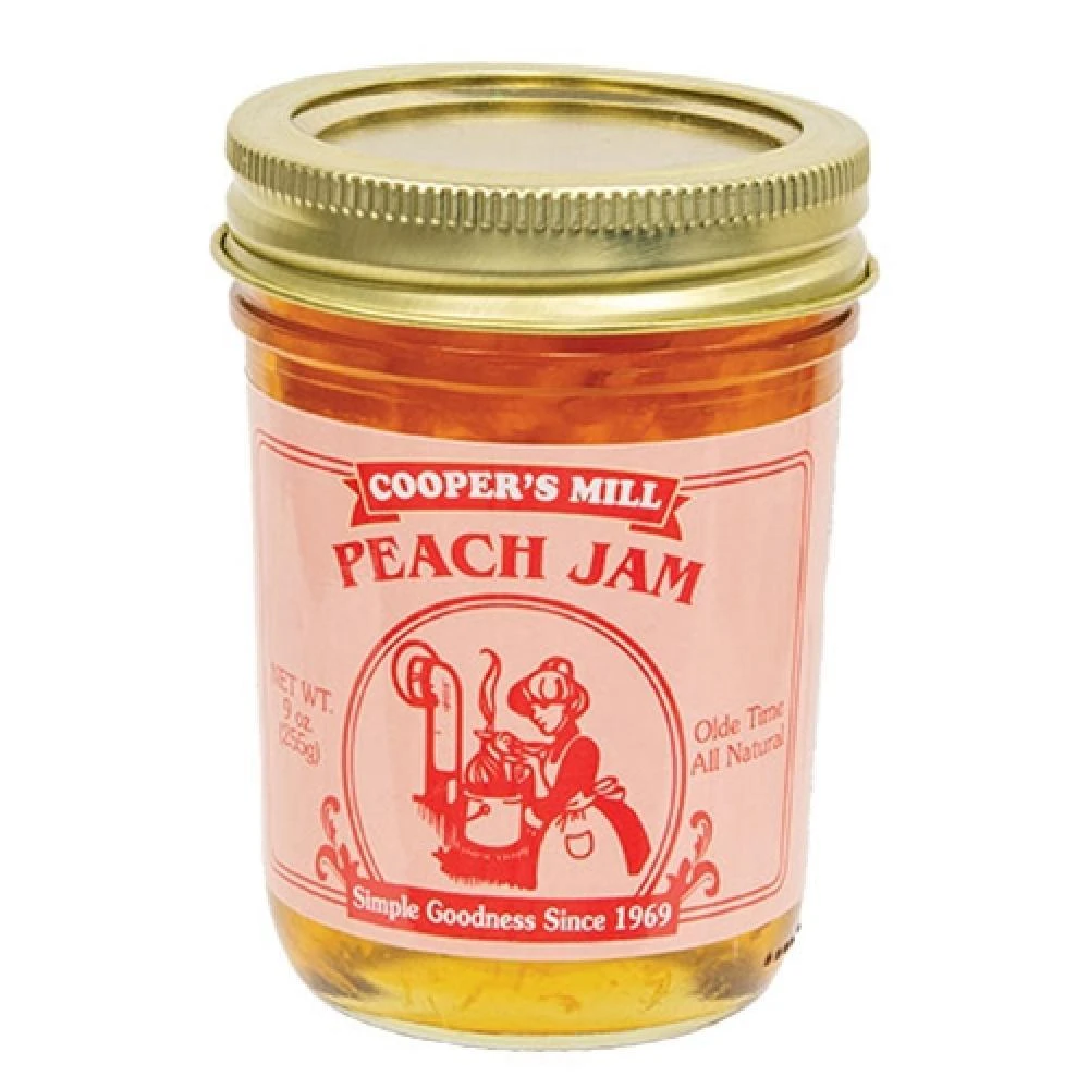 商品HomeGifo|Peach Jam 9 oz Jar,价格¥313,第1张图片