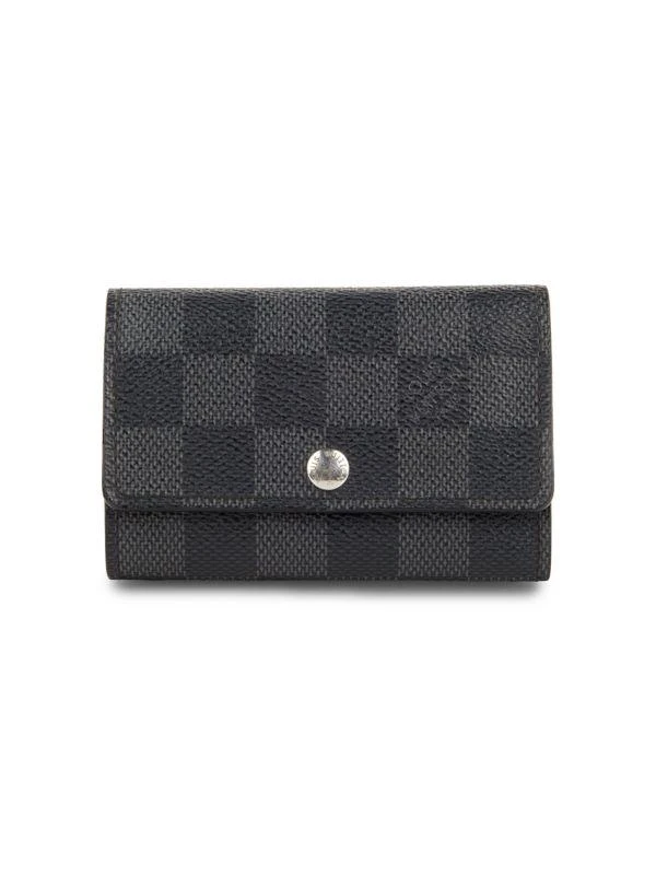 商品[二手商品] Louis Vuitton|Damier Graphite Coated Canvas Key Case,价格¥2061,第1张图片