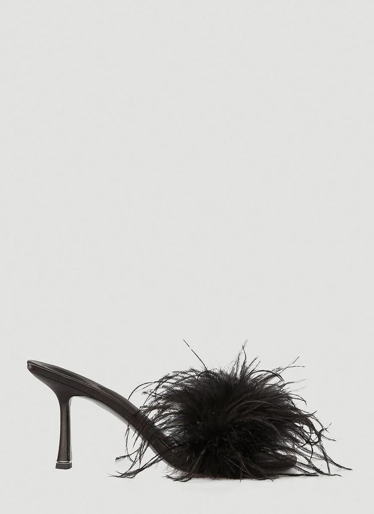 商品Alexander Wang|Alexander Wang Lulu Slide Sandals,价格¥2549,第1张图片