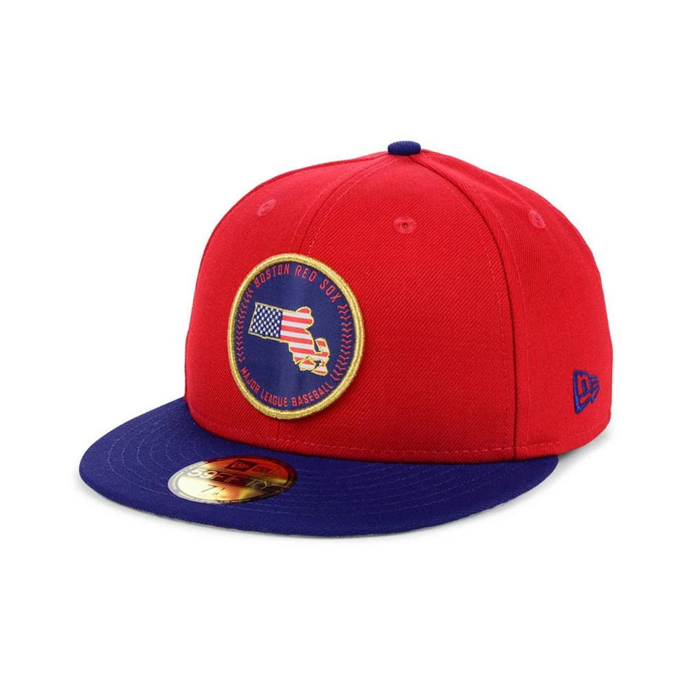 商品New Era|Boston Red Sox Stately 59FIFTY Fitted Cap,价格¥284,第1张图片