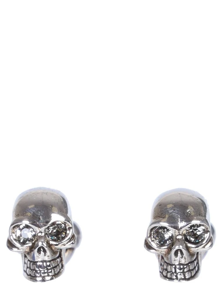 商品Alexander McQueen|twin Skulls Cufflinks,价格¥1315,第1张图片