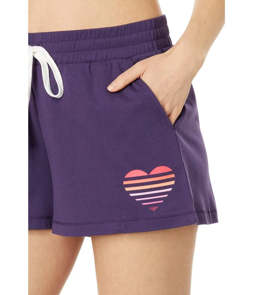 商品P.J. Salvage|Scattered Palms Ombre Heart PJ Shorts,价格¥318,第3张图片详细描述