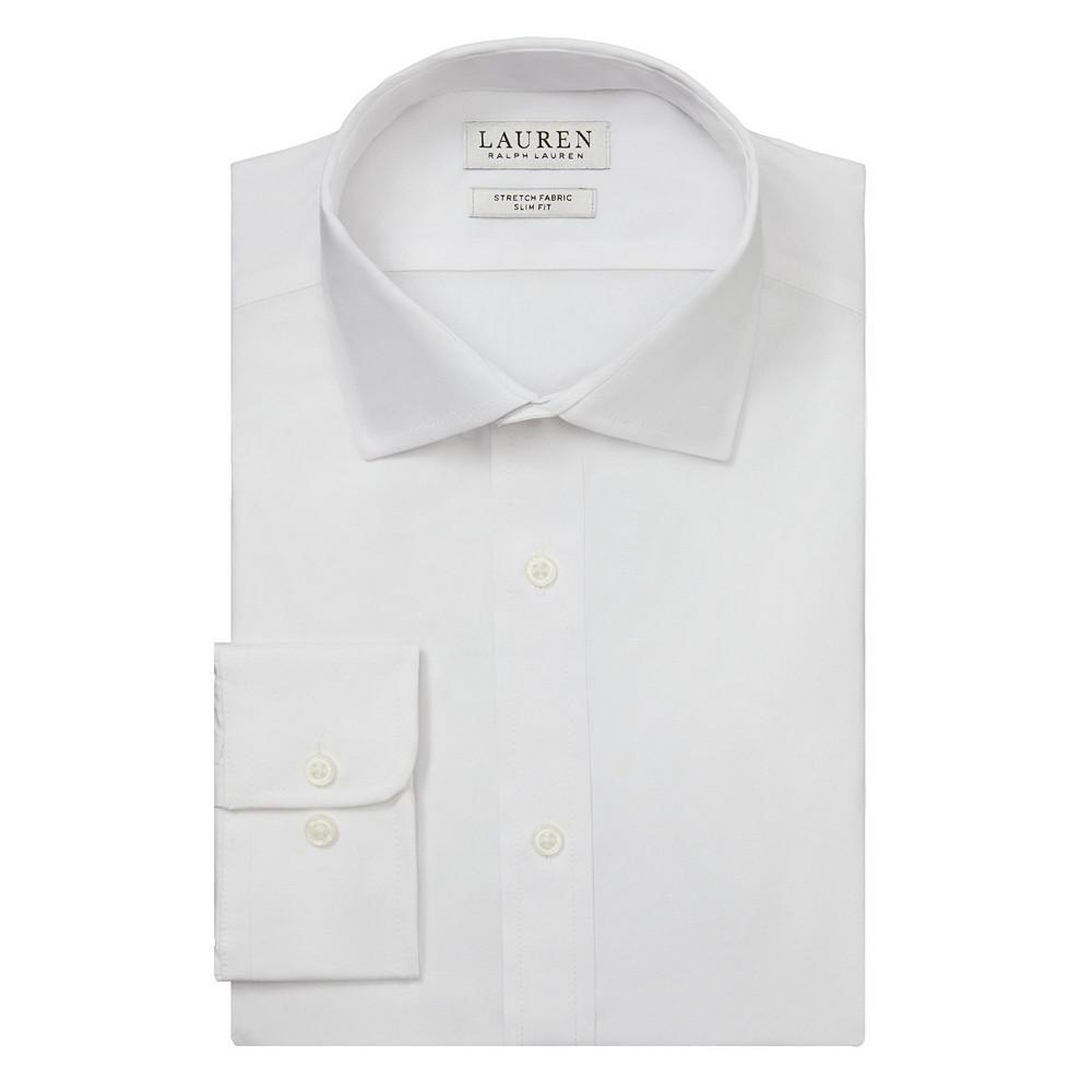 商品Ralph Lauren|Men's Ultra-Flex Stretch Slim Fit Dress Shirt,价格¥519,第3张图片详细描述