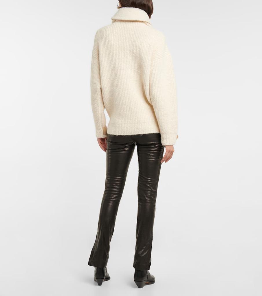 商品Isabel Marant|Lindley cotton-blend ribbed-knit jacket,价格¥10441,第5张图片详细描述