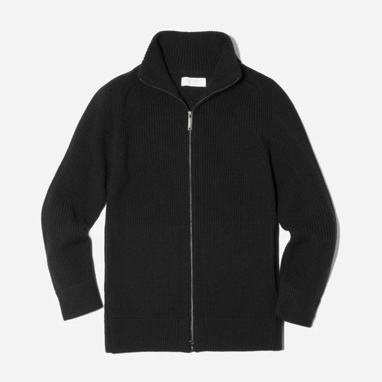 商品Everlane|The Ribbed Zip Cardigan,价格¥822,第1张图片