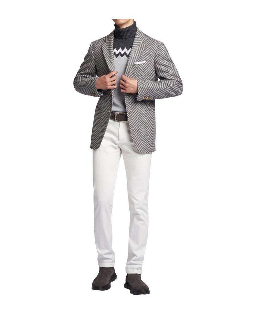 商品Kiton|Jersey Cashmere,价格¥13461,第7张图片详细描述