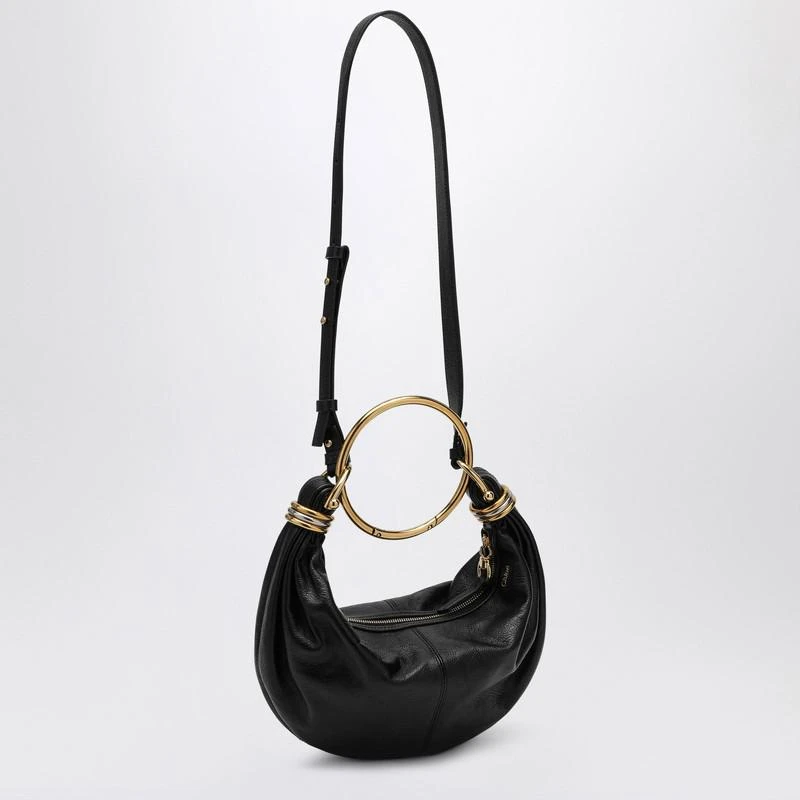 商品Chloé|Small Bracelet Hobo bag black,价格¥17887,第2张图片详细描述