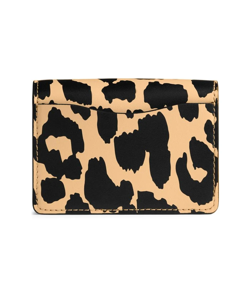 商品Coach|Printed Leather Half Flap Card Case,价格¥561,第2张图片详细描述