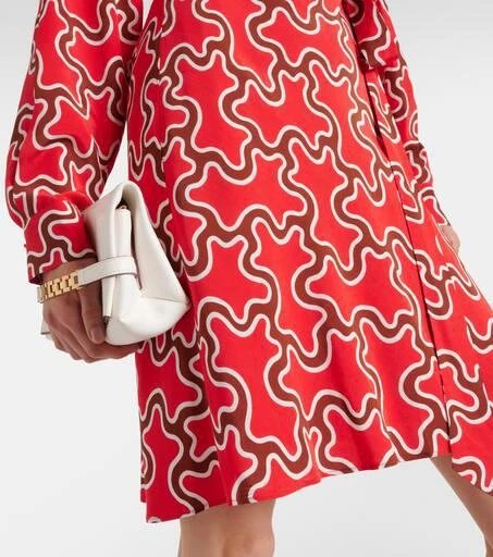 商品Diane von Furstenberg|Sophie印花针织迷你连衣裙,价�格¥1369,第5张图片详细描述