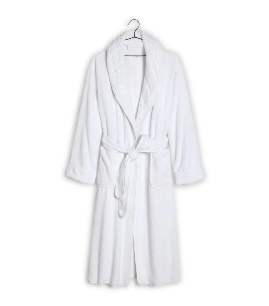 商品Pratesi|Cotton Treccia Bathrobe (Large),价格¥8905,第3张图片详细描述