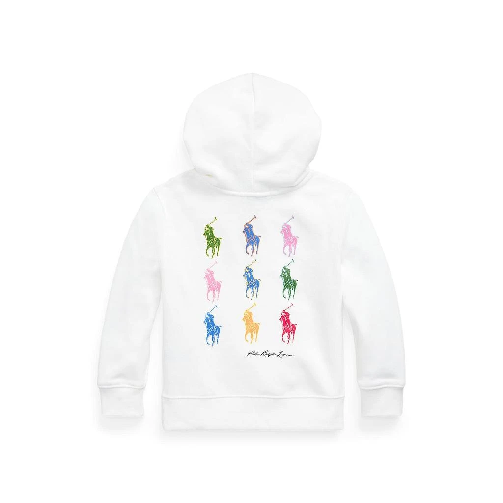 商品Ralph Lauren|Big Pony Fleece Hoodie (Little Kids),价格¥309,第2张图片详细描述