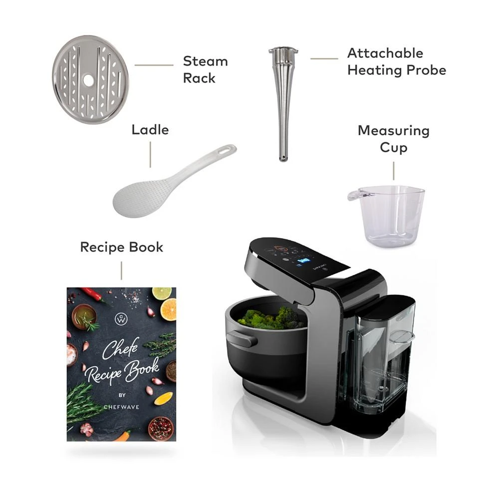商品ChefWave|4-Qt. 13-in-1 Programmable Multicooker,价格¥1489,第5张图片详细描述