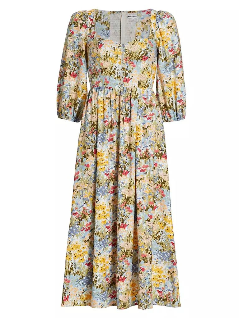商品Reformation|Countryside Floral Midi Dress,价格¥1004,第1张图片