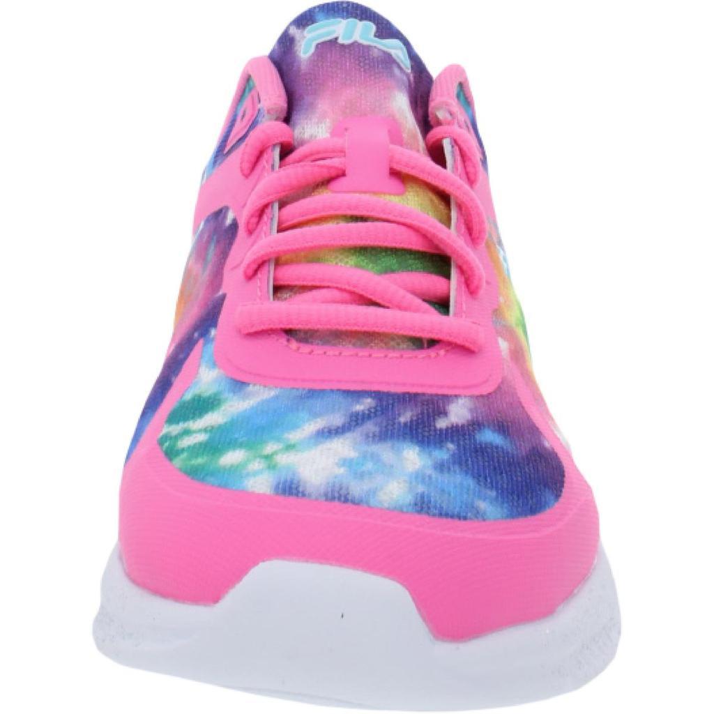 商品Fila|Fila Girls Speedchaser 3 Tie-Dye Gym Running Shoes,价格¥127,第5张图片详细描述