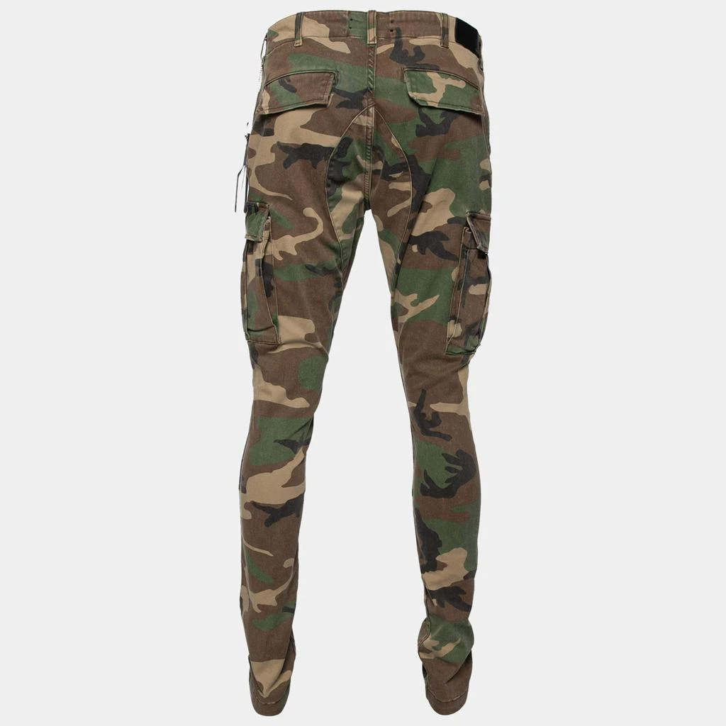 商品[二手商品] AMIRI|Amiri Brown & Green Camouflage Cotton Cargo Pants M ,价格¥4727,第2张图片详细描述